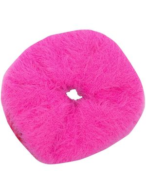 Jacquemus Le ChouChou plush hair scrunchie - Pink