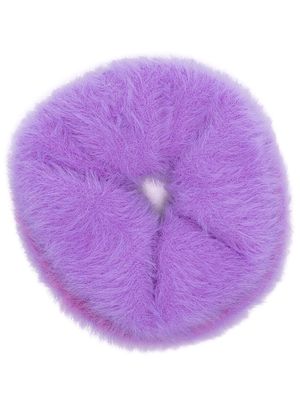 Jacquemus Le ChouChou plush hair scrunchie - Purple