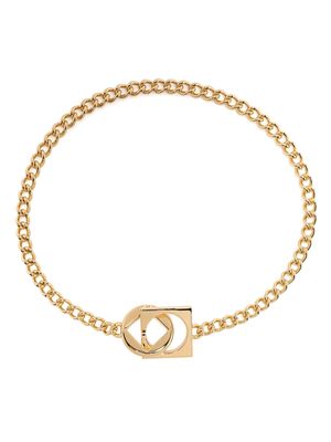 Jacquemus Le Collier Rond Carré choker necklace - Gold