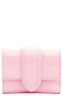 Jacquemus Le Compact Bambino Wallet in Pale Pink