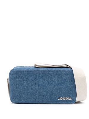 Jacquemus Le Cuerda Horizontal messenger bag - Blue