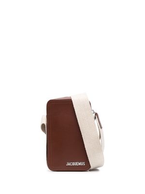Jacquemus Le Cuerda vertical leather bag - Brown
