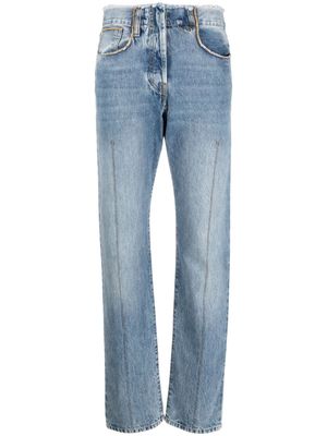 Jacquemus Le de Nimes Linon straight-leg jeans - Blue