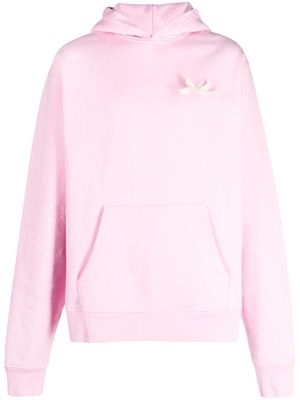 Jacquemus Le Hoodie Noeud cotton hoodie - Pink