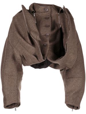 Jacquemus Le Manteau Feltro jacket - Brown