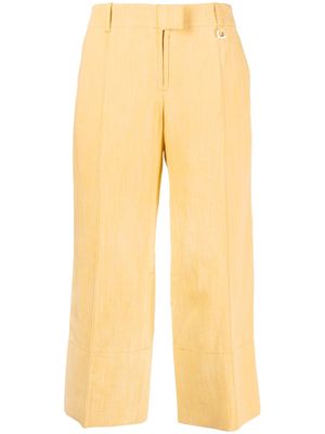 Jacquemus Le Pantalon Areia linen trousers - Yellow