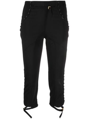 Jacquemus Le pantalon Caraco cropped trousers - Black