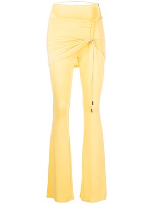 Jacquemus Le Pantalon Espelho skirt trousers - Yellow