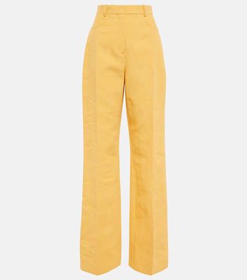 Jacquemus Le Pantalon Sauge linen-blend pants