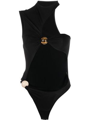 Jacquemus Le Perola cut-out bodysuit - Black