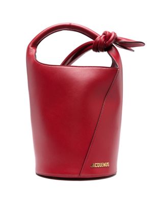 Jacquemus Le Petit Tourni bucket bag - Red