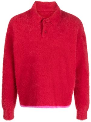 Jacquemus Le Polo Neve jumper - Red
