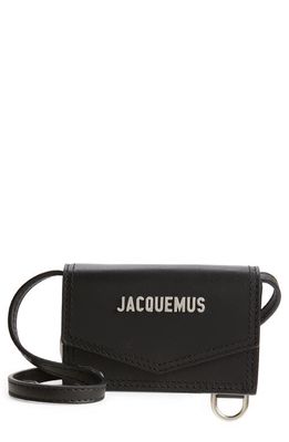 Jacquemus Le Port Azur Envelope Bag in 990 Black