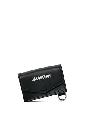 Jacquemus Le Porte Azur strap wallet - Black