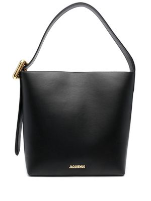 Jacquemus Le Regalo leather tote bag - Black