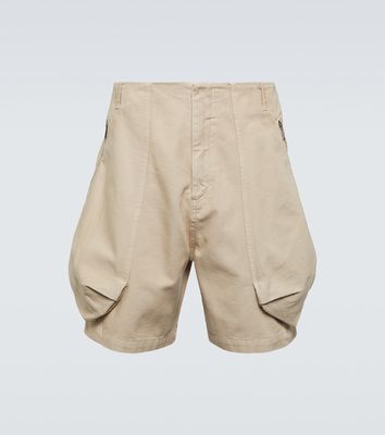 Jacquemus Le Short Cargo Croissant cotton shorts