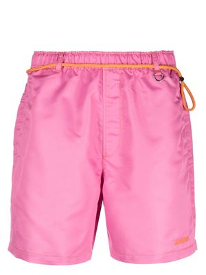 Jacquemus Le short de bain Splash swim shorts - Pink