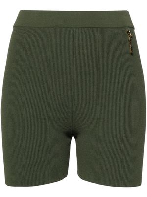 Jacquemus Le Short Pralu knitted shorts - Green