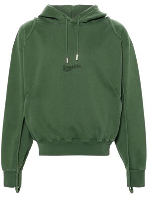 Jacquemus Le Sweatshirt Camargue cotton top - Green