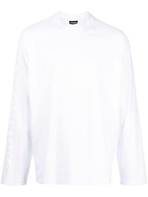 Jacquemus Le T-shirt Typo long-sleeve top - White