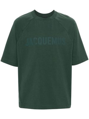 Jacquemus Le T-shirt Typo top - Green