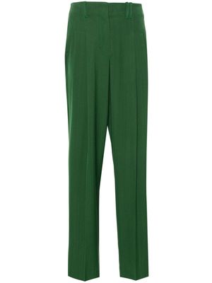 Jacquemus Le Titolo pleat-detail high-waist trousers - Green