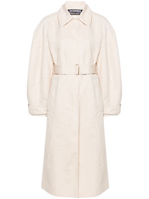 Jacquemus Le Trench Bari coat - Neutrals