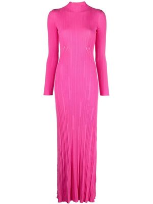 Jacquemus Lenzuolo pleated long dress - Pink