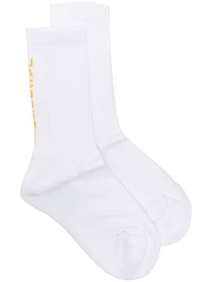 Jacquemus Les chaussettes Biancu socks - White