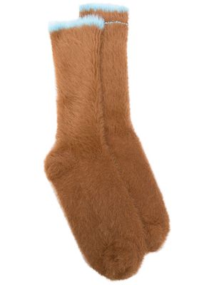 Jacquemus Les Chaussettes Neve ankle socks - Brown