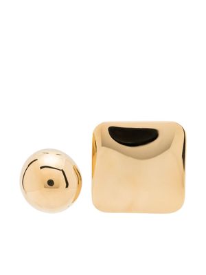 Jacquemus Les Rond Carre earrings - Gold