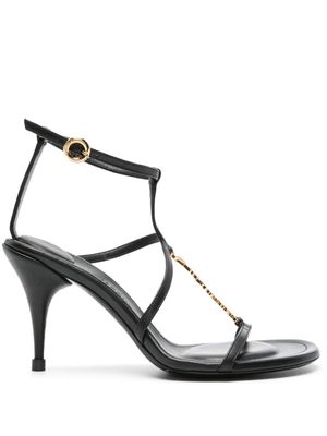 Jacquemus Les Sandales Pralu 80mm sandals - Black