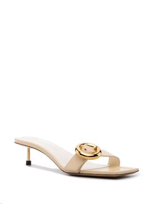 Jacquemus Les Sandales Regalo Basse sandals - Yellow