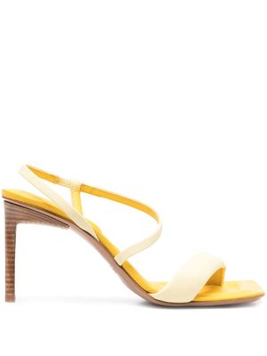 Jacquemus Limone strappy slingback sandals - Yellow