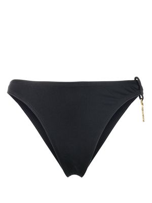 Jacquemus logo-plaque bikini bottoms - Black