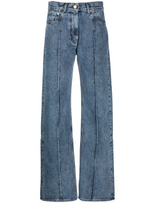 Jacquemus low-waisted straight-leg jeans - Blue
