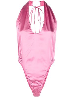Jacquemus Mentalo open-back bodysuit - Pink