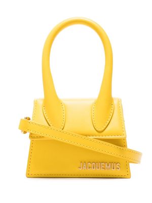 Jacquemus mini Le Chiquito leather bag - Yellow