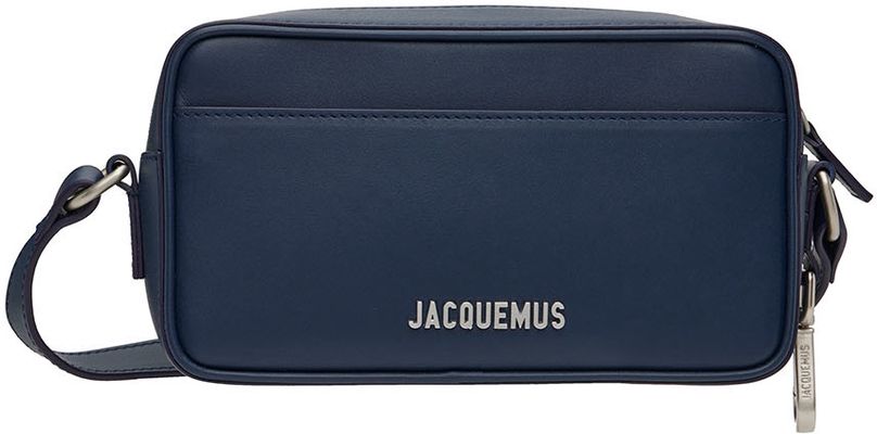 Jacquemus Navy Le Papier 'Le Baneto' Pochette Bag