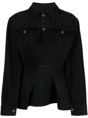 Jacquemus Nîmes Caraco denim jacket - Black