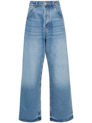 Jacquemus Nîmes mid-rise wide jeans - Blue