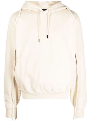 Jacquemus organic cotton hoodie - Neutrals
