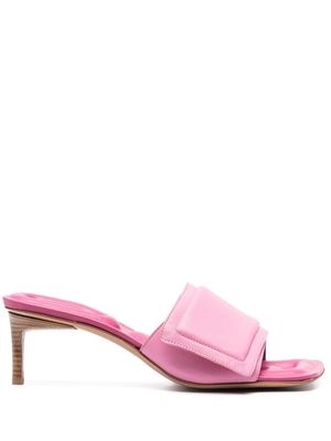 Jacquemus Piscine 55mm sandals - Pink