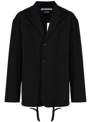 Jacquemus relaxed-fit blazer - Black