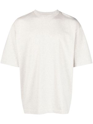Jacquemus round neck short-sleeve T-shirt - Neutrals