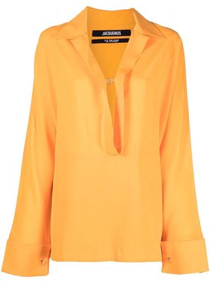 Jacquemus Sailor long-sleeve shirt - Orange