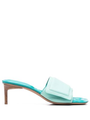 JACQUEMUS slip-on 60mm heels - Blue