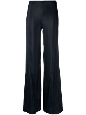 Jacquemus Soffio flared trousers - Blue