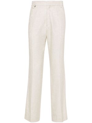 Jacquemus straight-leg tailored trousers - Neutrals
