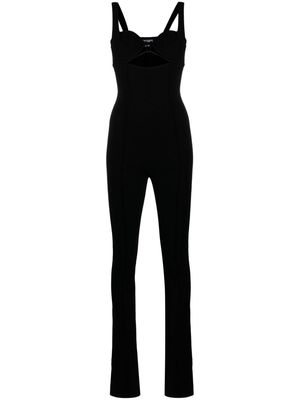 Jacquemus sweetheart-neck sleeveless jumpsuit - Black